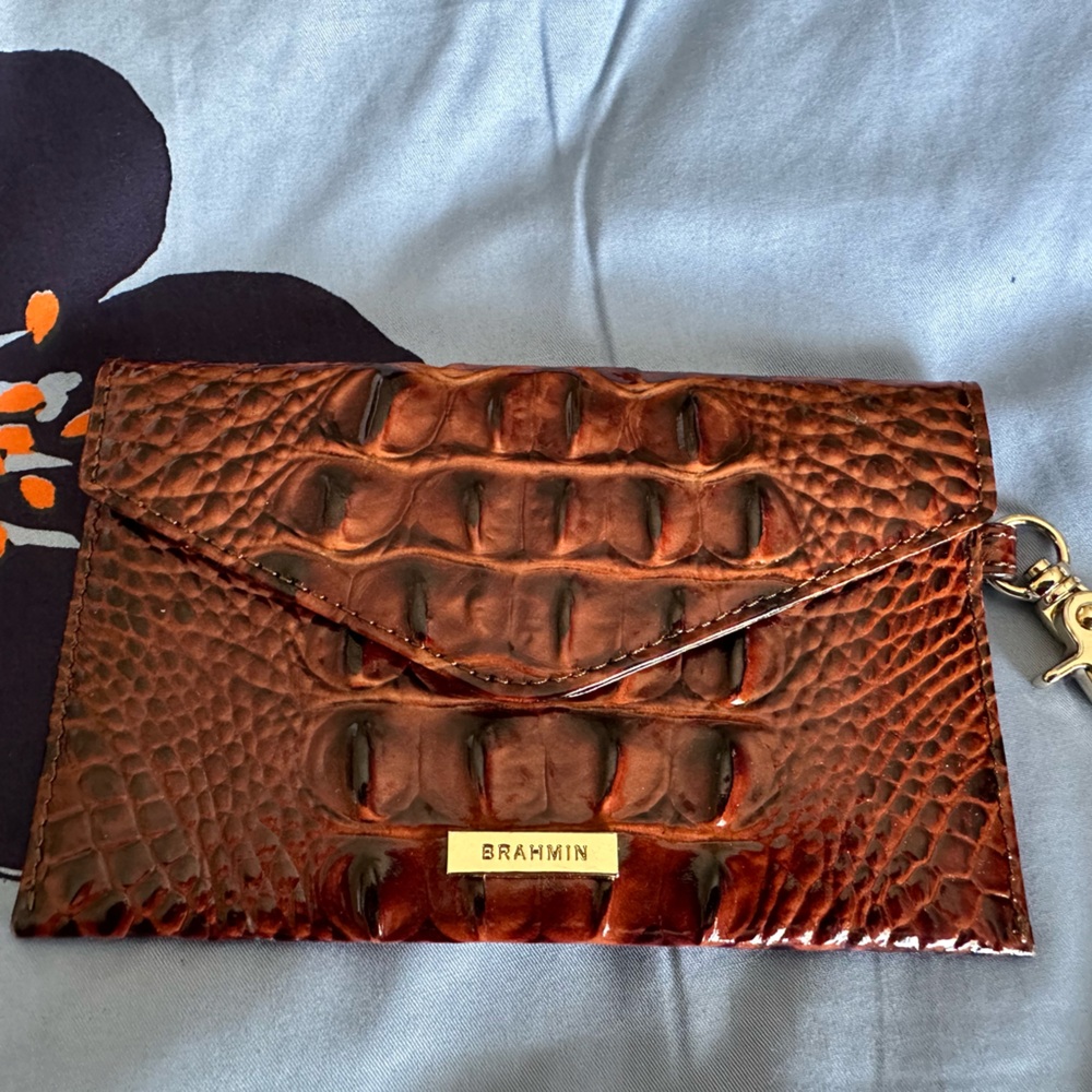 Brahmin envelope wallet